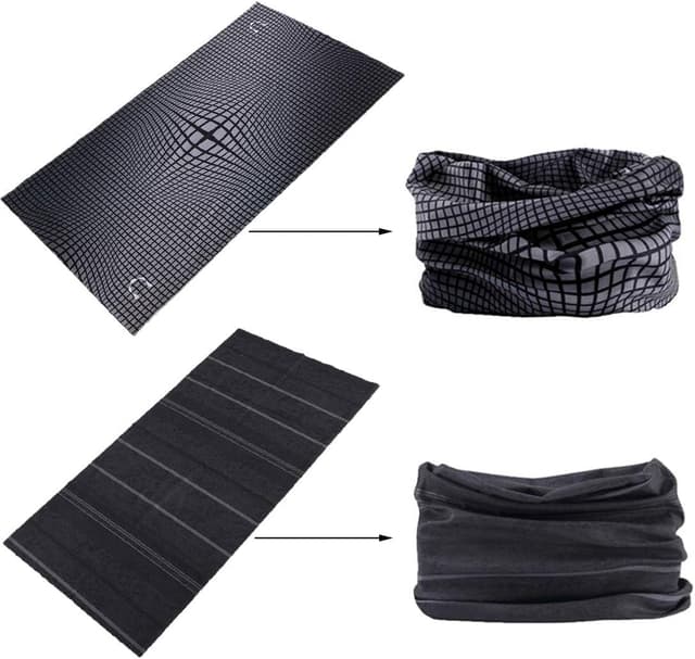 Detalle 2 de Nahtlose Bandanas Multifunktionstuch 50Ă25 cm đ§Ł