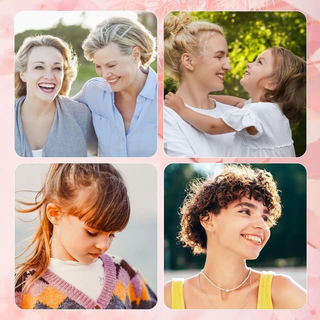 Detalle 2 de Goldene Ohrstecker mit Buchstabe A, 0,43 Zoll