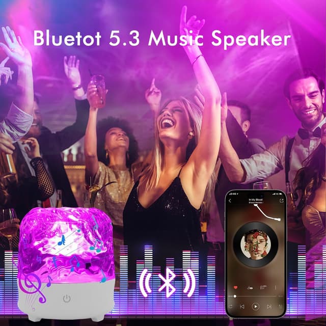 Thumbnail 2 de YunLone Sternenhimmel-Projektor 18 Farben