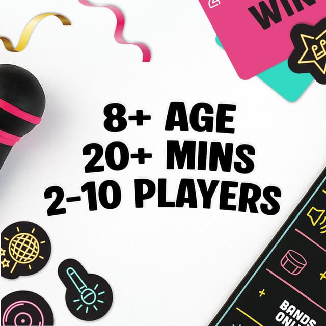 Detalle de Grab the Mic Karaoke Game with 250 Lyrics