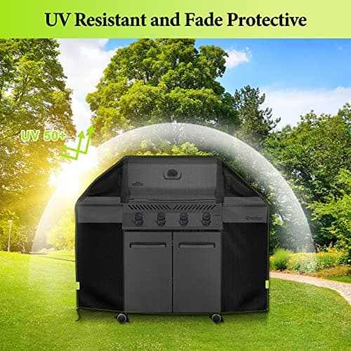 Detalle 2 de Funda para Barbacoa VDISRR 600D Impermeable y Resistente 🛡