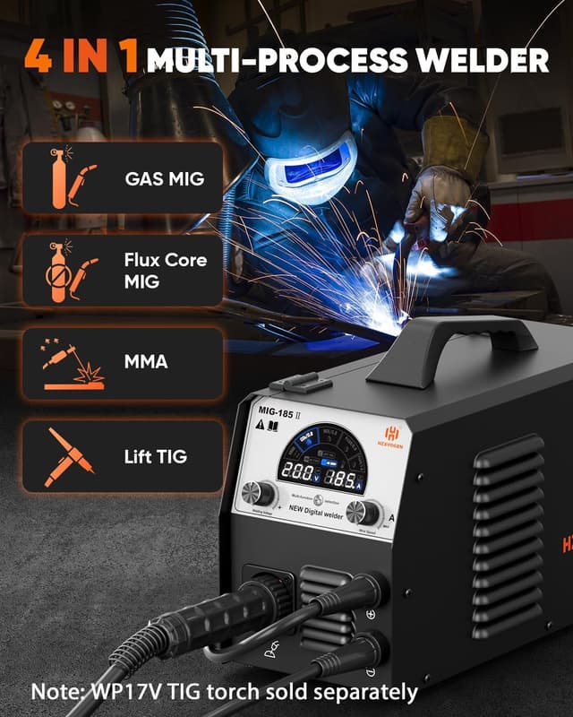 Thumbnail 1 de H HZXVOGEN Saldatore MIG 185A 4 in 1