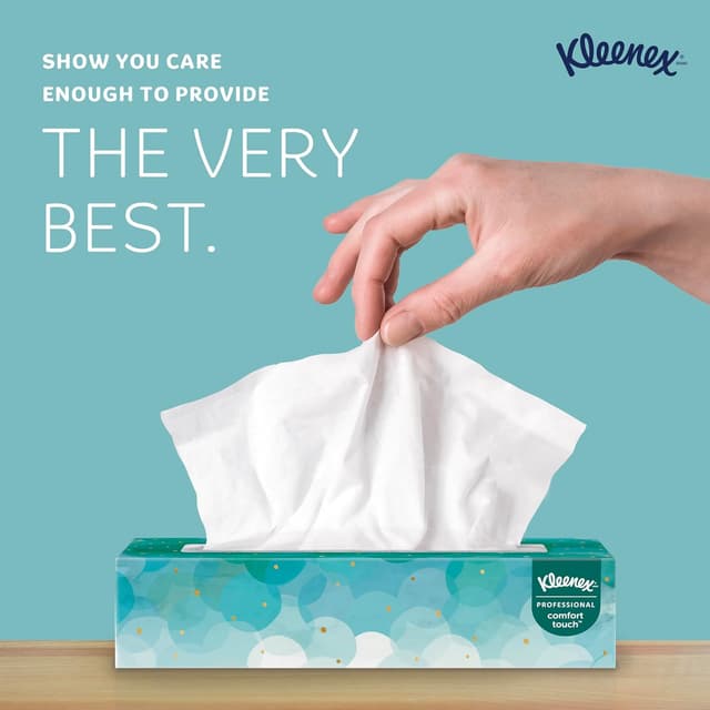 Detalle 2 de Kleenex Professional Facial Tissue 3,600 Sheets Case