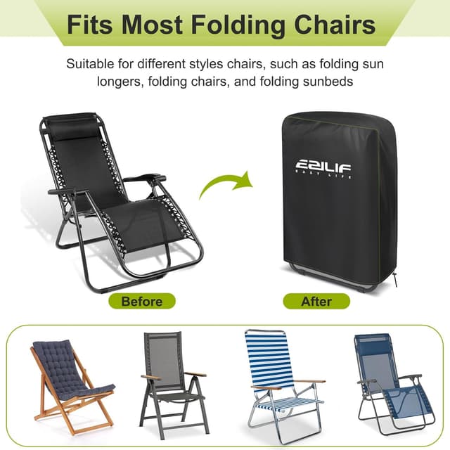 Detalle de Ezilif waterproof chair covers 70 x 110cm