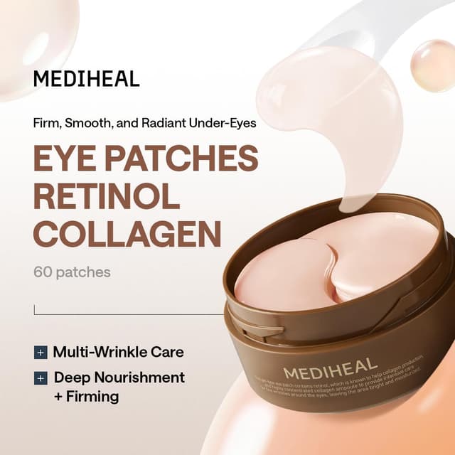 Detalle 2 de Mediheal Retinol Collagen Patches 60 count
