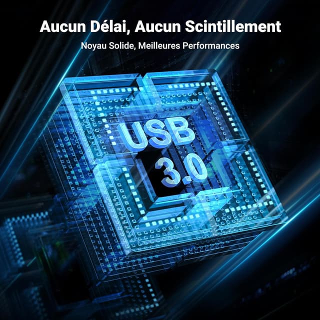 Detalle 2 de UGREEN Carte Capture Vidéo HDMI vers USB C 3.0 4K 60 Hz / 1080p 60 FPS pour streaming et enregistrement