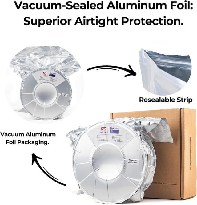 Thumbnail 6 de Siraya Tech TPU-Filament 1,75 mm (TPU 95A) – weich, flexibel und ISO-10993-geprüft für FDM