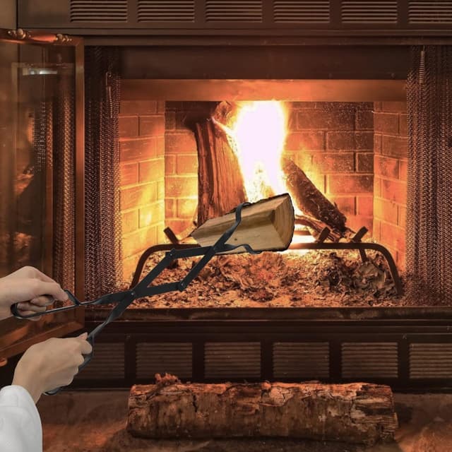 Detalle 2 de Uten Pinzas para Chimenea 66 cm