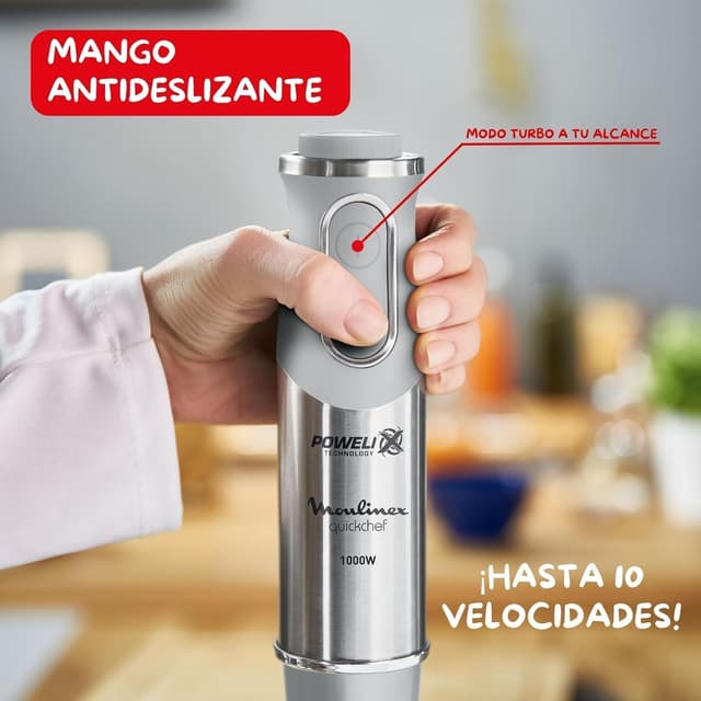 Thumbnail 3 de Moulinex Quickchef batidora de mano 1000 W