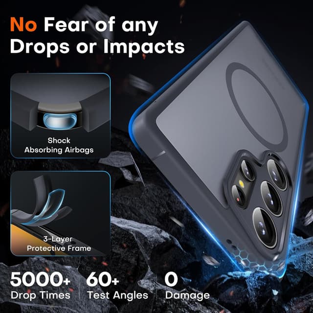 Detalle 2 de TOCOL Samsung Galaxy S25 Ultra 14FT shockproof case