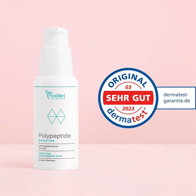 Detalle 1 de colibri skincare Polypeptide Booster 30ml Peptide Serum