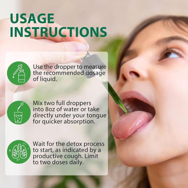 Thumbnail 6 de 2er Pack Königskerze-Mullein Drops für die Lunge – natürliche Mulleinblatt-Extrakt Tropfen