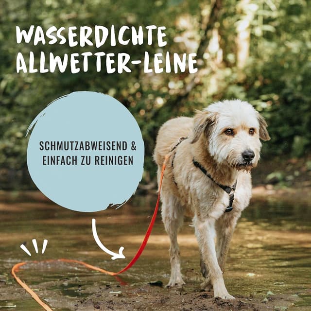Detalle de Schleppleine 5 m für Hunde Rudelkönig