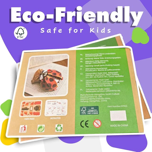 Thumbnail 1 de Tapwish Ant 3D Puzzle 70 pcs educational toy 🧩