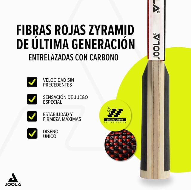 Detalle 2 de JOOLA White Infinity Z raqueta profesional