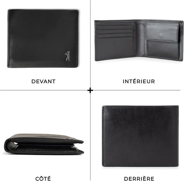 Thumbnail 4 de Berliner Bags Premium Portefeuille Slim 11×9 cm