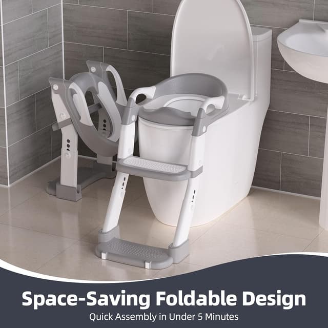 Thumbnail 6 de Potty Training Toilet Seat 3 in 1 with Ladder