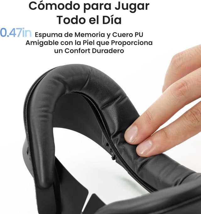 Thumbnail 4 de KIWI Design V4 Face Cover para Meta Quest 3S 🛡