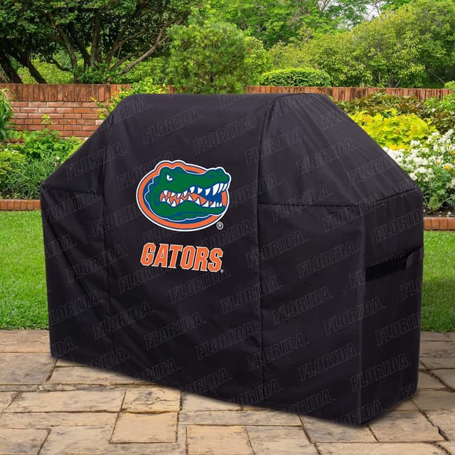 Detalle de YouTheFan NCAA Heavy Duty Waterproof Grill Cover for Team Pride and Weather Protection (Grills up to 5’ Wide)