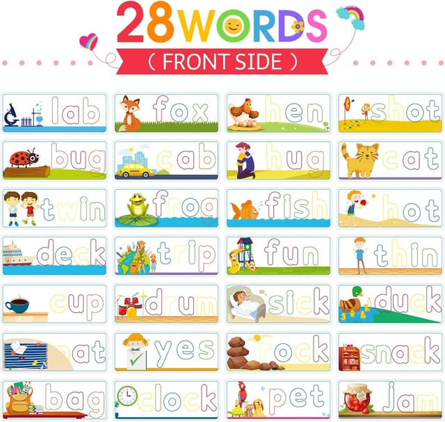 Thumbnail 4 de KMUYSL See & Spell CVC Word Builder for Ages 3–6
