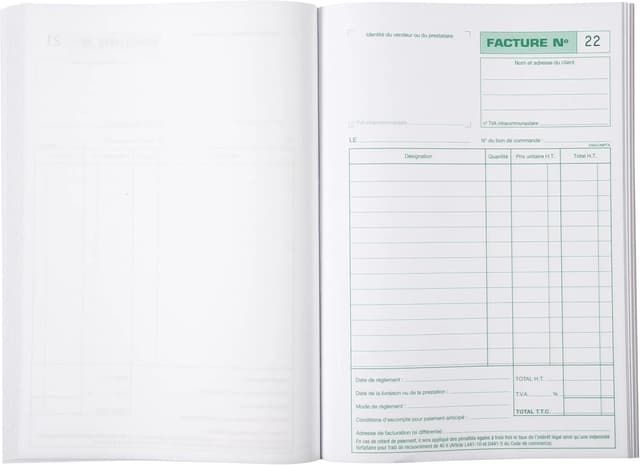 Thumbnail 2 de Exacompta 3278E Paquet 10 manifolds TVA