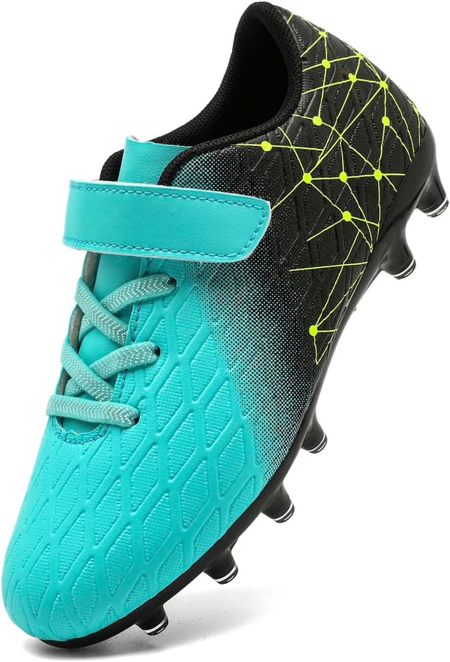 Thumbnail 6 de DimaiGlobal Kinder-Fußballschuhe mit Stollen (Klettverschluss) für Kunstrasen und festen Boden