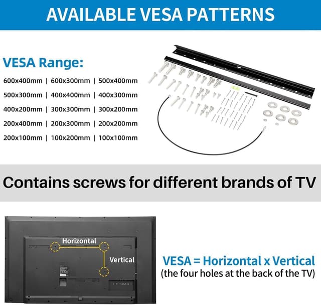 Detalle de Anteabee Studless Drywall TV Wall Bracket 68KG