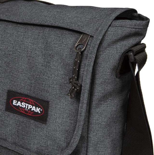 Detalle 2 de Eastpak Delegate + Bolso Bandolera 20L 👜 Gris Denim