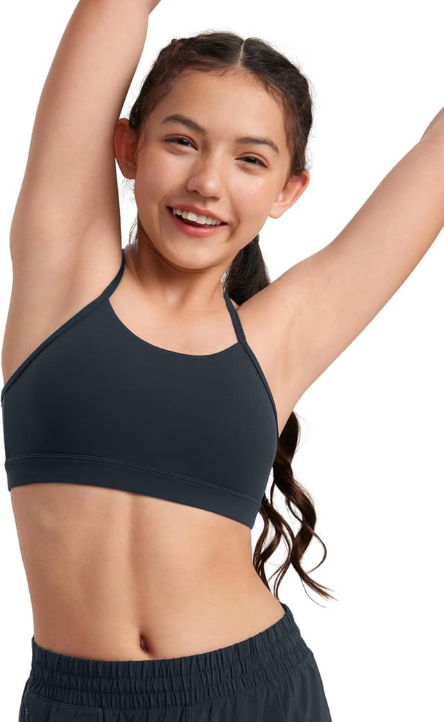 Thumbnail 6 de CRZ YOGA Butterluxe : soutien-gorge sport enfant/ados à bretelles en Y, sans ou avec coques amovibles