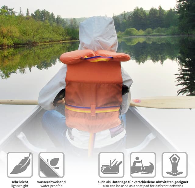 Thumbnail 2 de com-four cuscino per ginocchio 35x30x2,5 cm