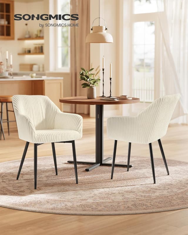 Detalle 2 de SONGMICS LDC087WD01 sedia cucina 120 kg