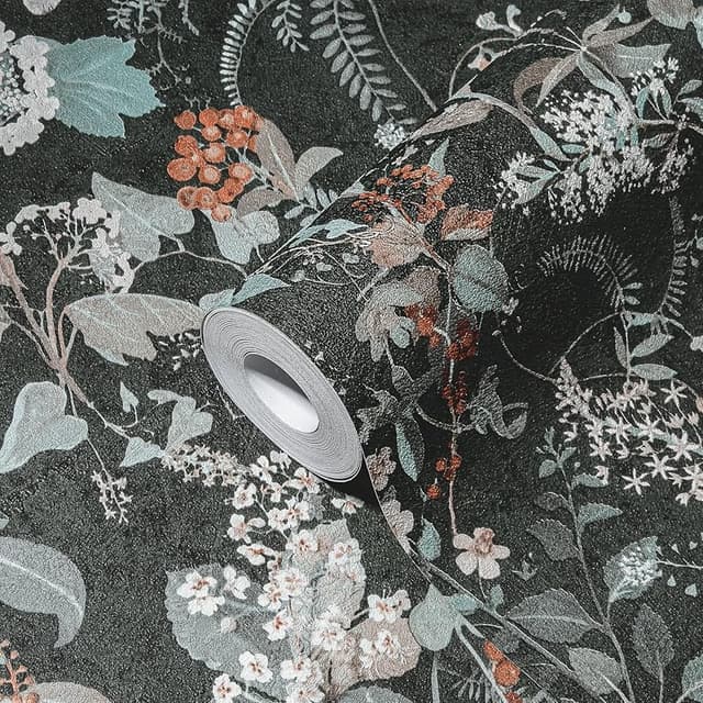 Thumbnail 6 de A.S. Création Papel Pintado Floral Rústico Blanco-Verde