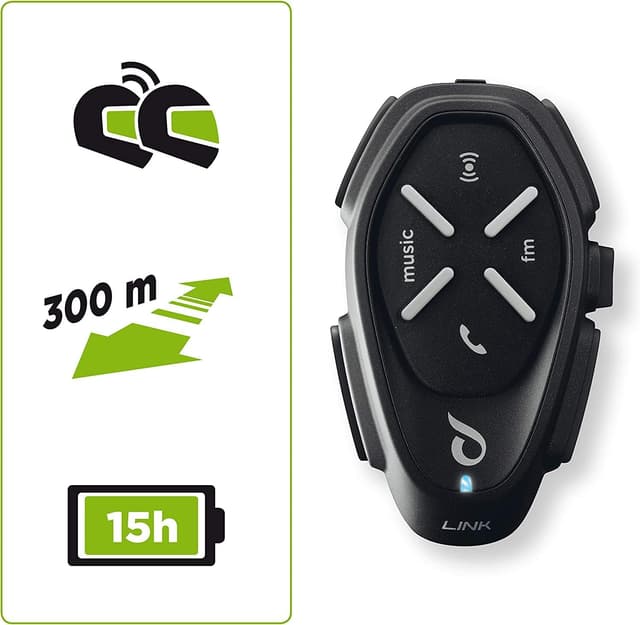 Thumbnail 2 de Interphone Link HD Doppio interfono per casco 300 m