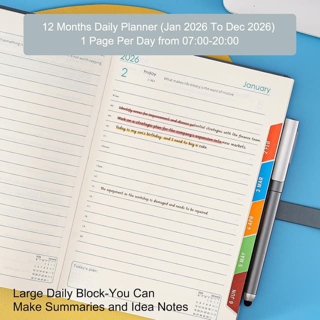 Detalle 2 de Agenda académica 2026 A5