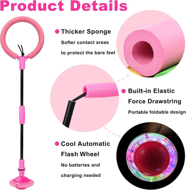 Thumbnail 3 de Hewog Skip Ball Foldable Flash Wheel