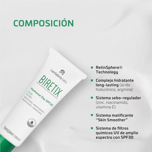 Thumbnail 2 de Cantabria Labs Biretix Hydramat Day SPF 30 50 ml 📷