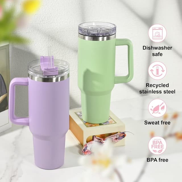 Thumbnail 4 de FECBK 40oz Tumbler with Straw