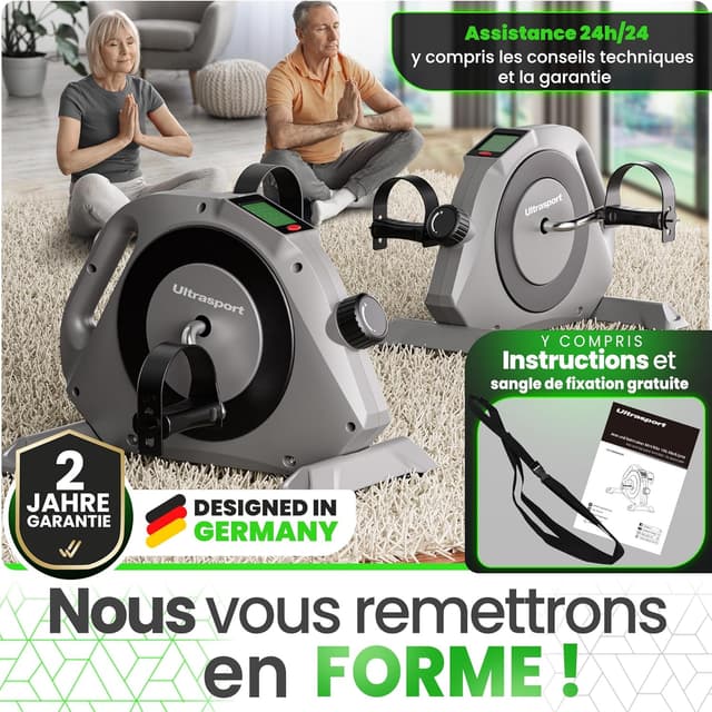 Thumbnail 6 de Ultrasport Mini Bike vélo d'exercice compact