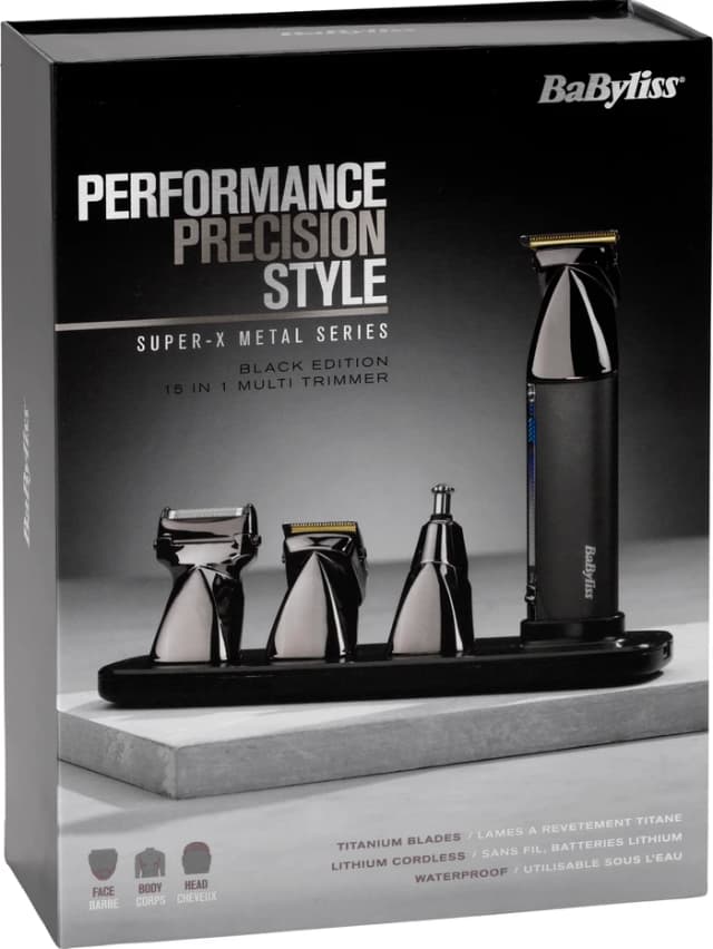 Thumbnail 7 de BaByliss Super‑X Metal 15-in-1 Multitrimmer MT991E