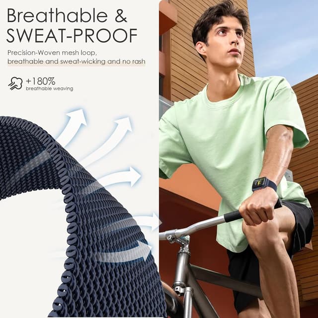 Thumbnail 4 de Original Milanese Loop for Apple Watch 38–49mm