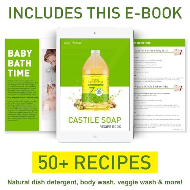 Detalle 1 de Pure Castile Soap 64 fl oz Unscented