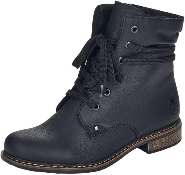 Detalle de Rieker 71229 Schnürstiefel Damen