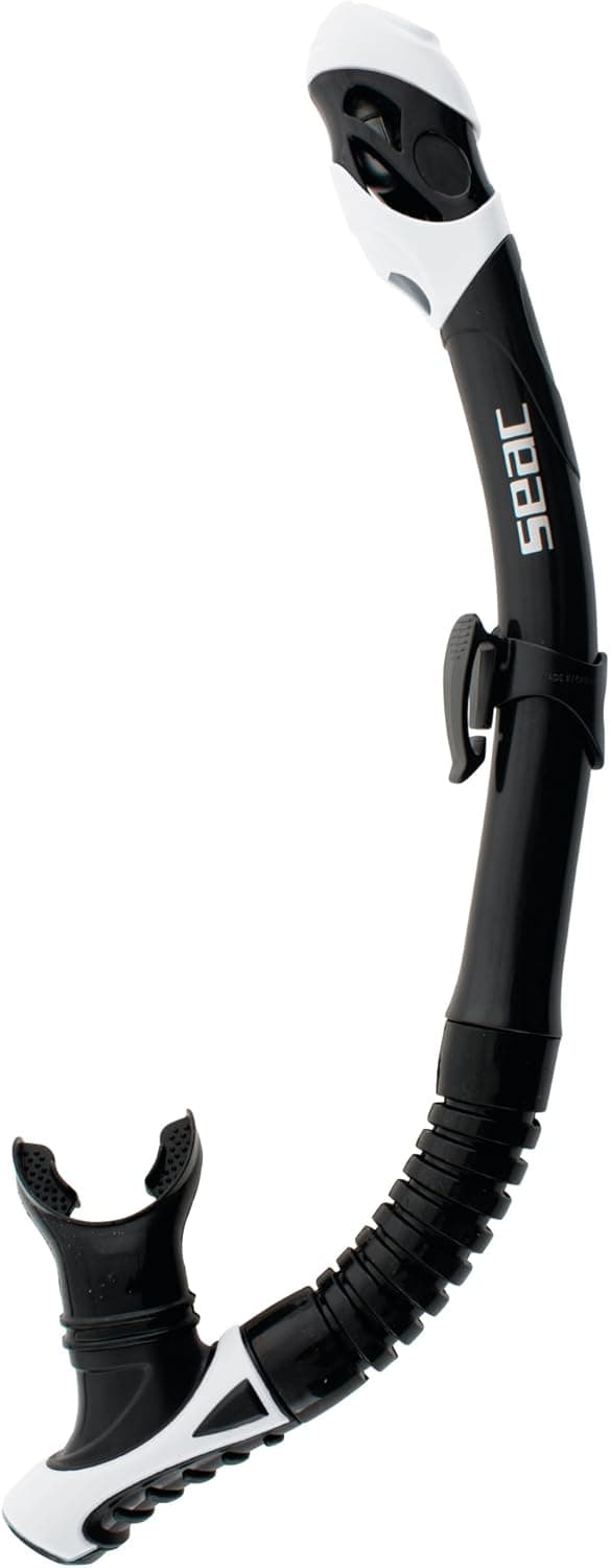 Detalle de SEAC Set bis Rondò Dry: set snorkeling completo per adulti con maschera frameless e snorkel Dry Top