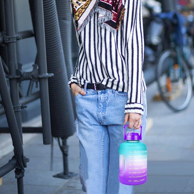 Thumbnail 5 de BuildLife Motivational Water Bottle 2.2L 💧