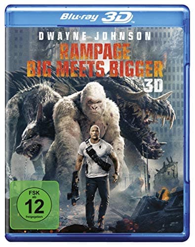 Detalle de Warner Bros Rampage: Big meets Bigger en Blu-ray 3D (audio y subtítulos en español)