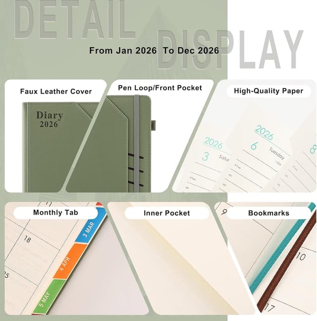 Thumbnail 6 de Agenda scolastica 2026 A5 una pagina al giorno