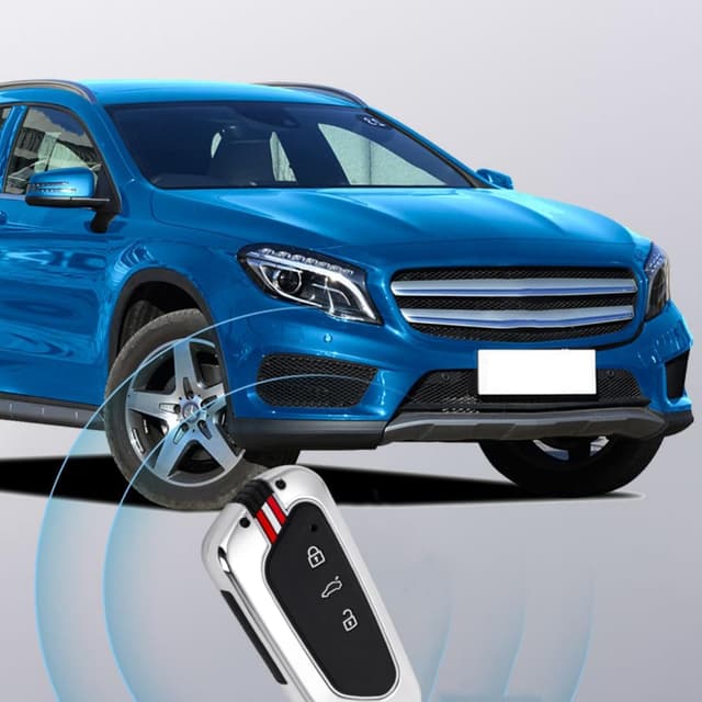 Detalle de Happyit Zinc Alloy Car Key Cover & Key Fob Case (for VW, SEAT, Skoda, Cupra models 2020–2021)