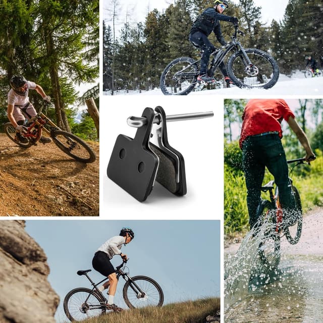 Thumbnail 6 de GlasFlength Pastiglie Freno Bicicletta 4 Paio