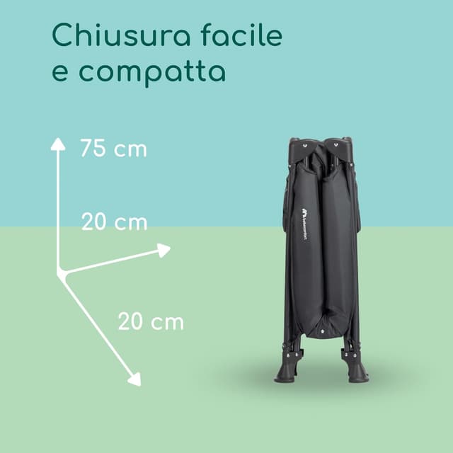 Thumbnail 4 de Bebeconfort Sweet Dreams Lettino da Campeggio 120x60 cm