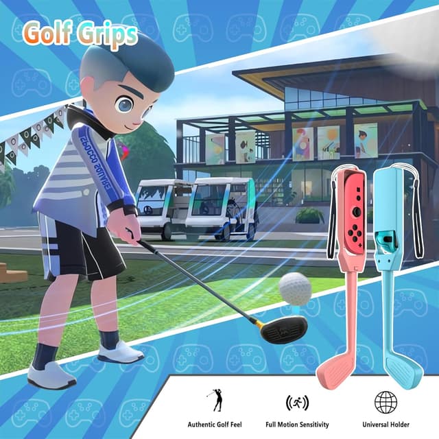 Detalle 2 de AOKUMA Tempered Glass Screen Protector & 15-in-1 Accessories Kit for Nintendo Switch 2 Sports (2 Pack)